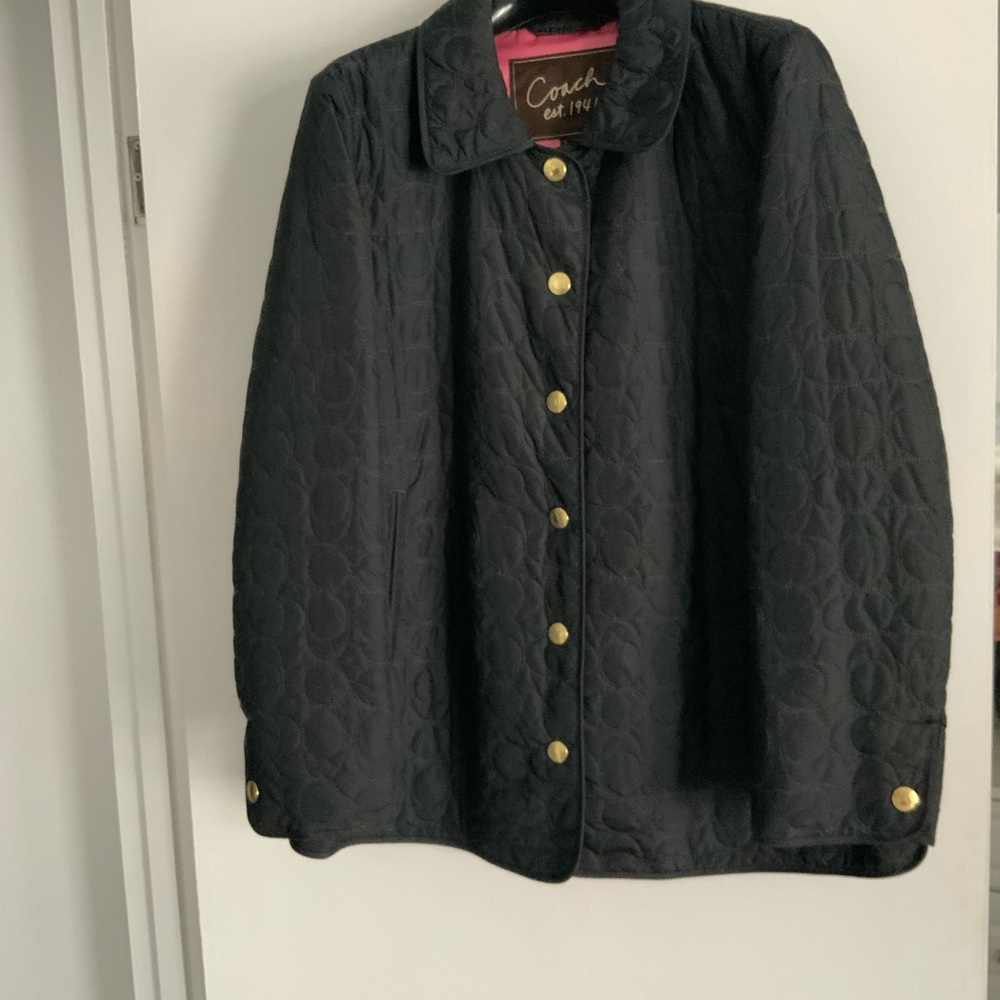 Coach Dress Lightweight Jacket Size M. With Sleeper